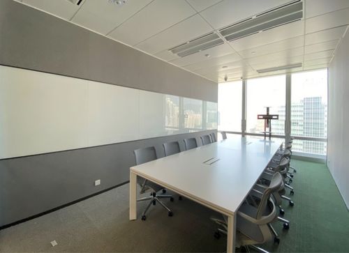 安星精品丨平安?？叵愀劬G景neo十九層辦公職場裝修工程